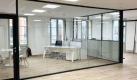 Cloisons bureau vitrées
