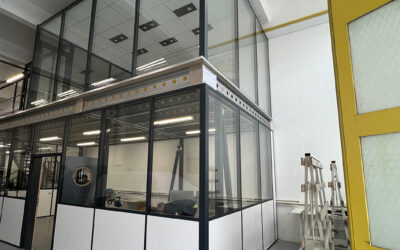 Opuncia Group : un cloisonnement de bureau en plein environnement industriel