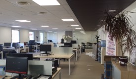 Cloisonnement de bureaux dans un open space