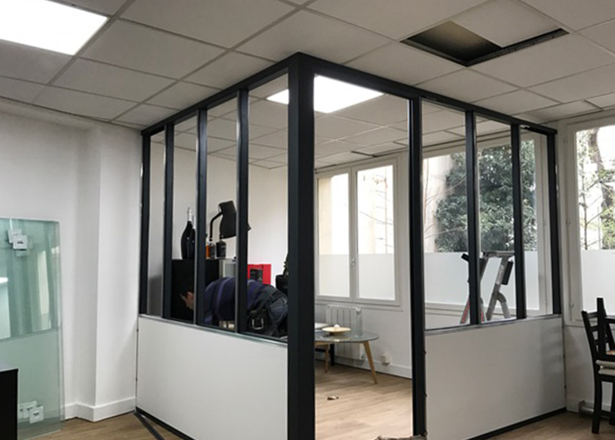 Création d’une salle de réunion type atelier à Paris 17