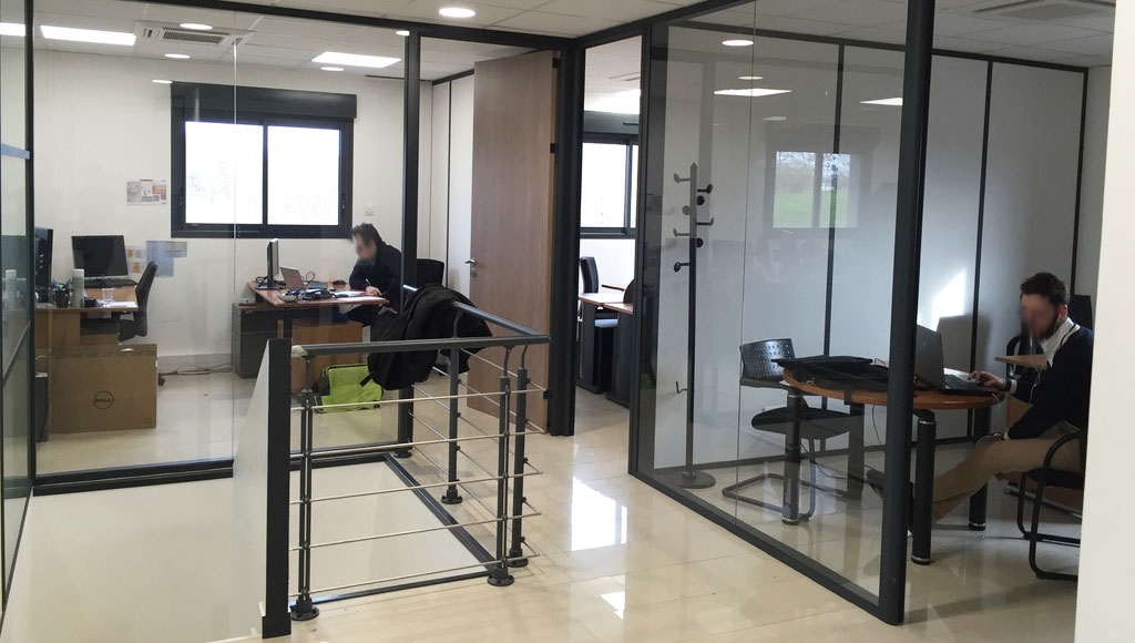 Rénovation complète de bureaux aux Ulis