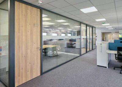 cloisonnement d'un plateau de bureaux en ile de France