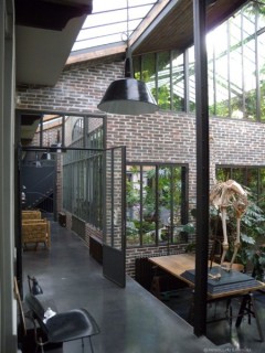 loft brique et verriere atelier