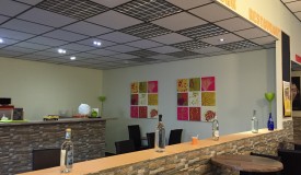 Paradiform faux plafond