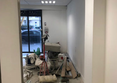 Aménagement bureaux Paris en cours