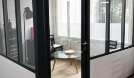 porte vitrée toute hauteur