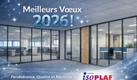 vœux cloison bureau